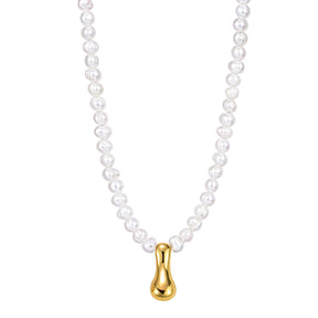 Collana Iniziale Pearl Bubble