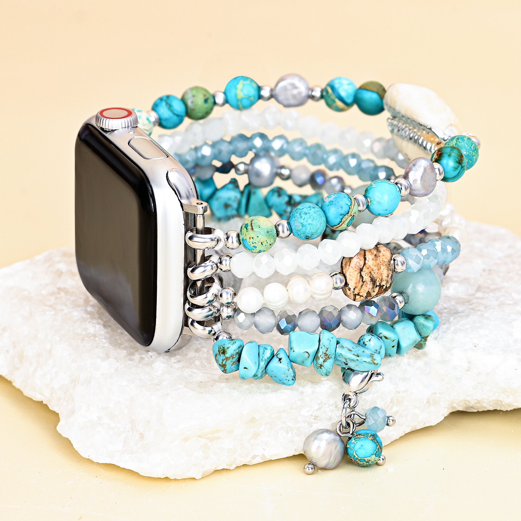 Cinturino Apple Watch Intense Jasper Glimmer Stretch