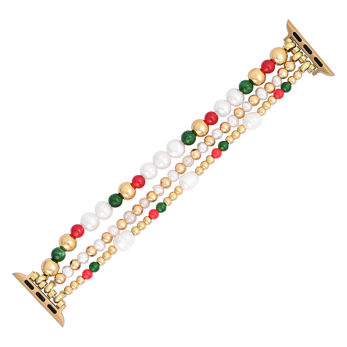 Cinturino elasticizzato Christmas Starlight per Apple Watch