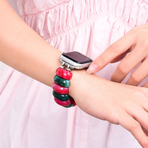 Cinturino Elasticizzato Christmas Miracle per Apple Watch