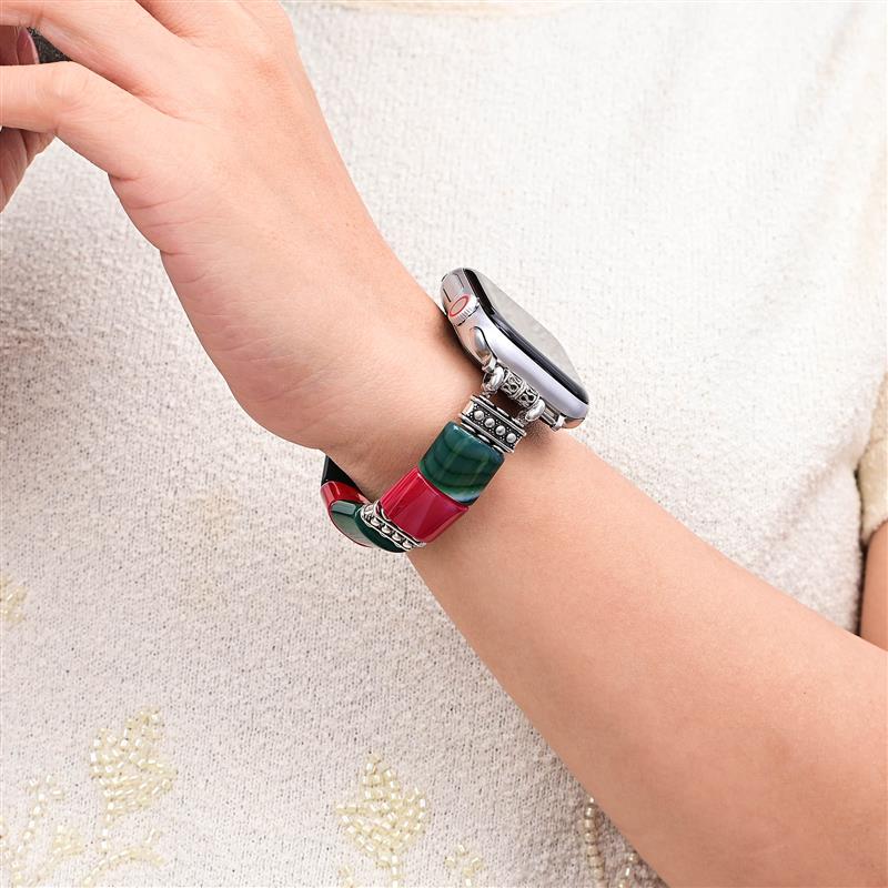 Cinturino Elasticizzato Christmas Treasure per Apple Watch