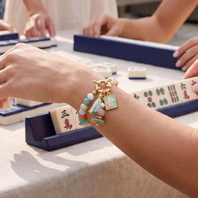 Braccialetto portafortuna Lucky Mahjong