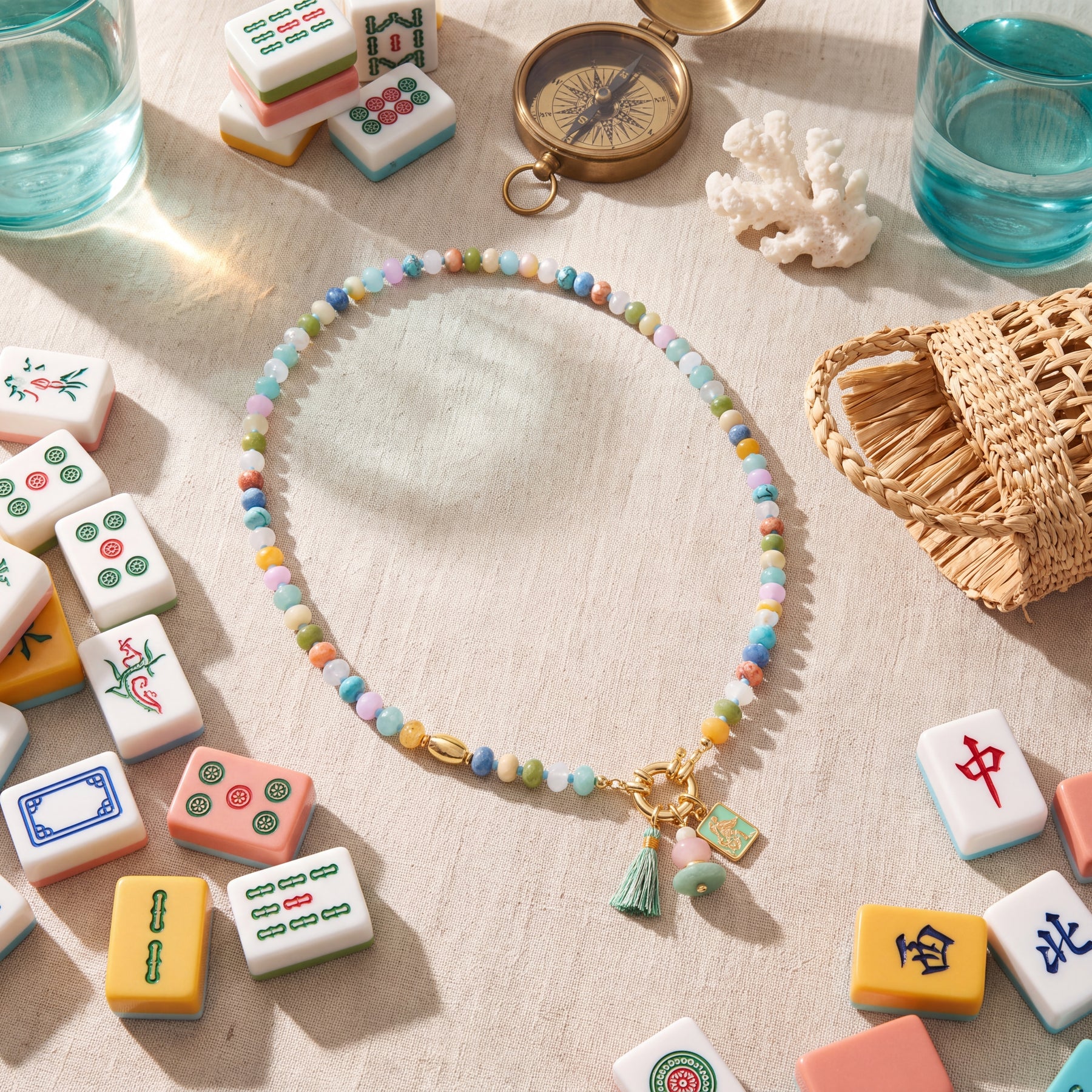 Collana portafortuna Lucky Mahjong