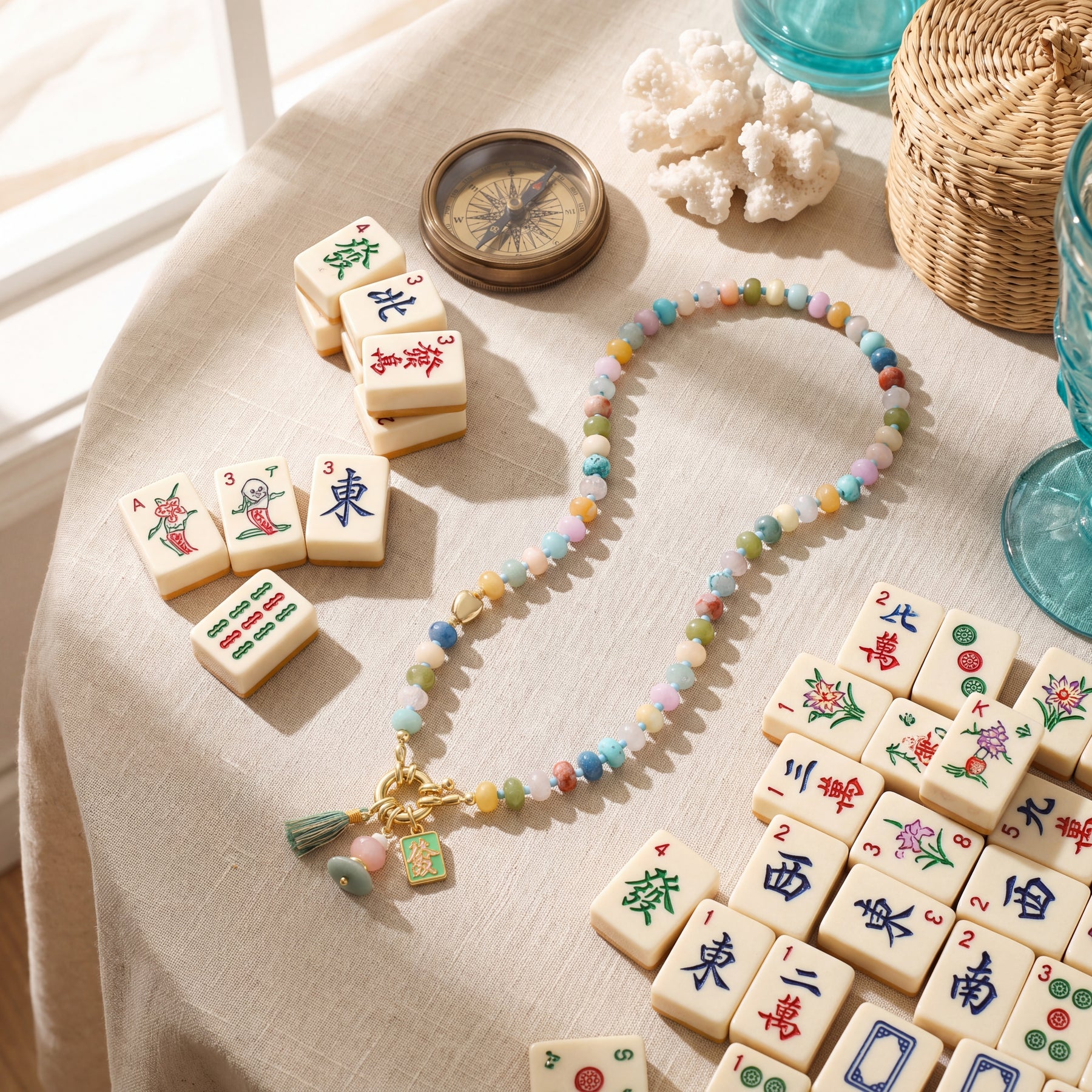 Collana portafortuna Lucky Mahjong