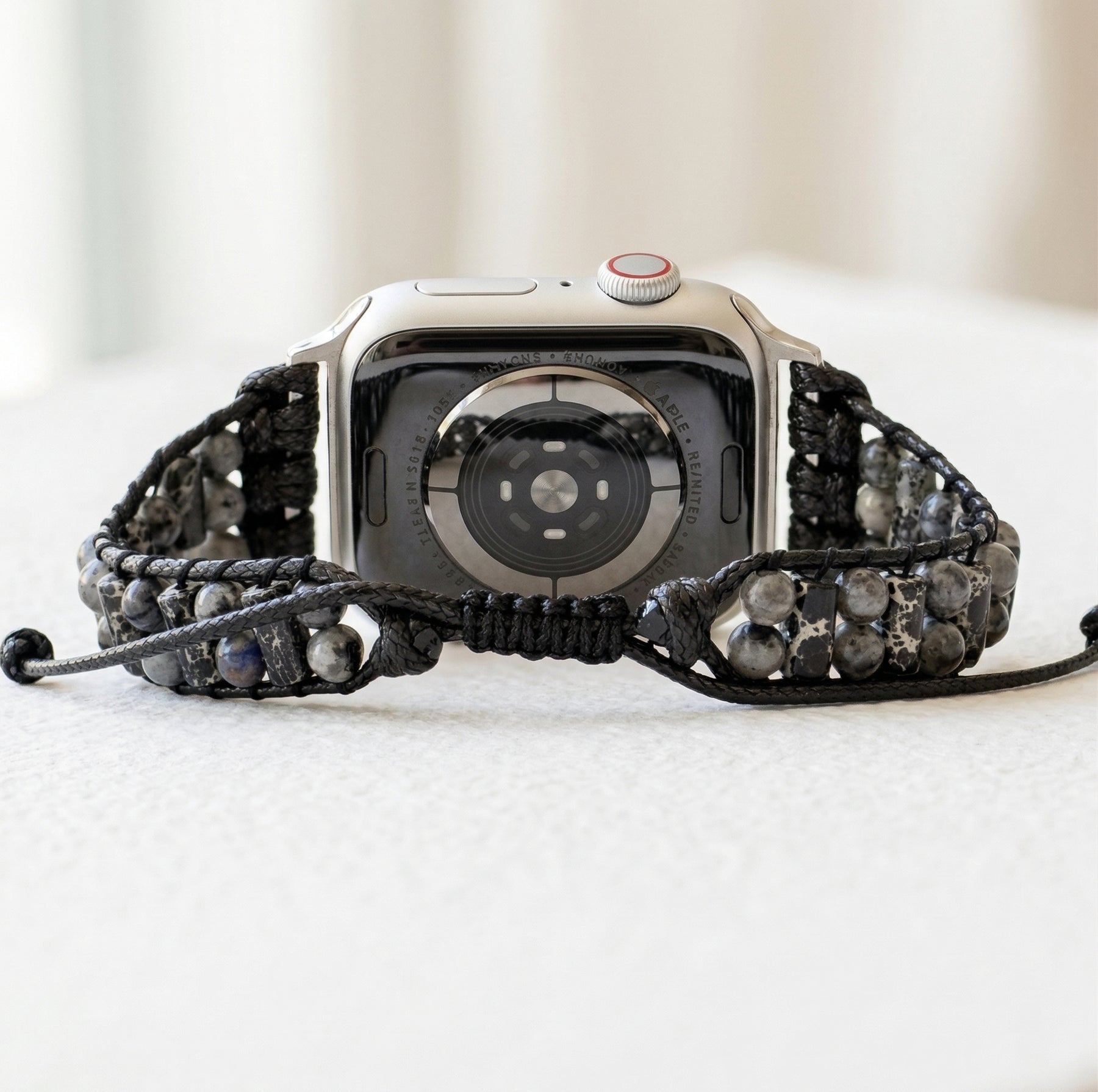 Cinturino Active da uomo in Labradorite per Apple Watch
