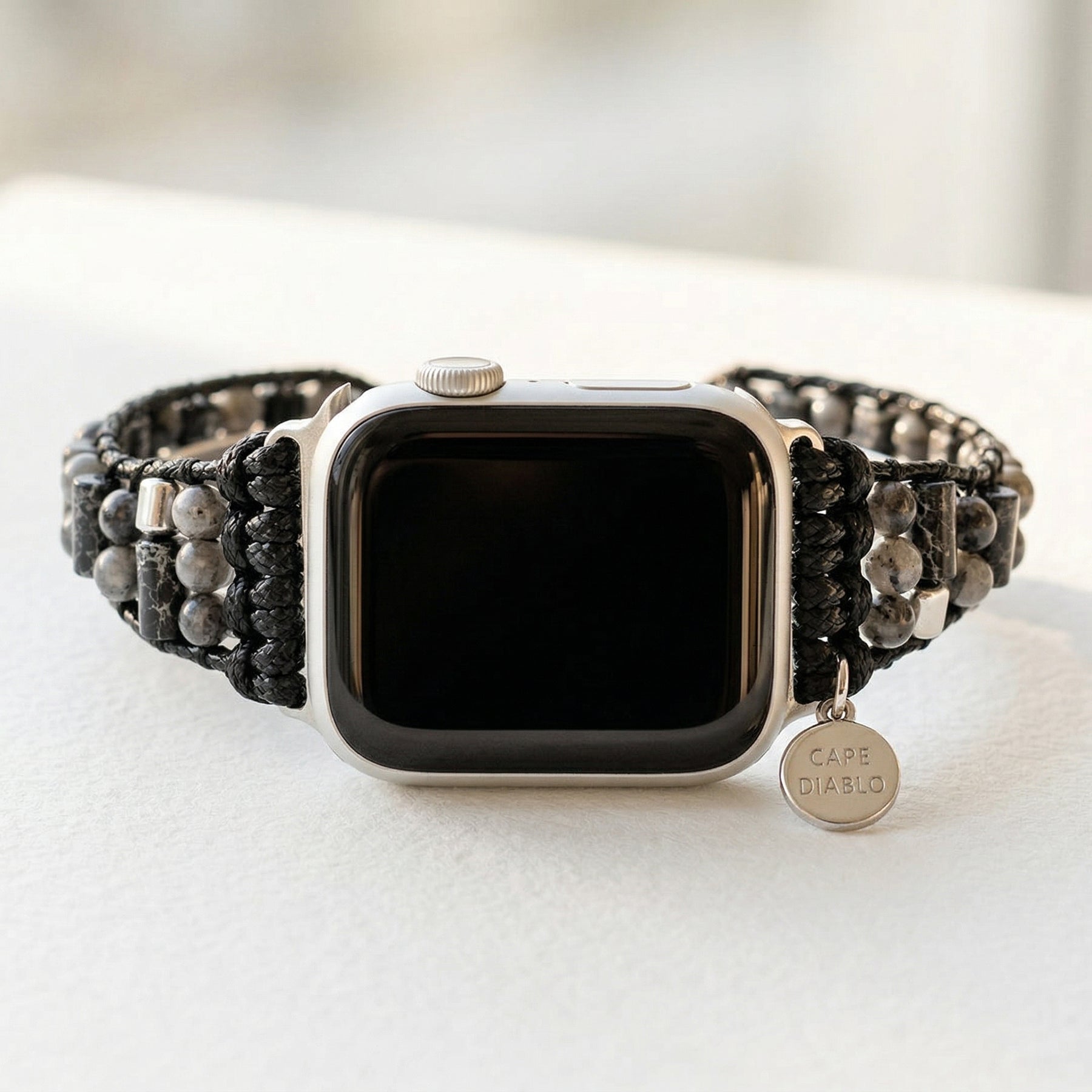 Cinturino Active da uomo in Labradorite per Apple Watch