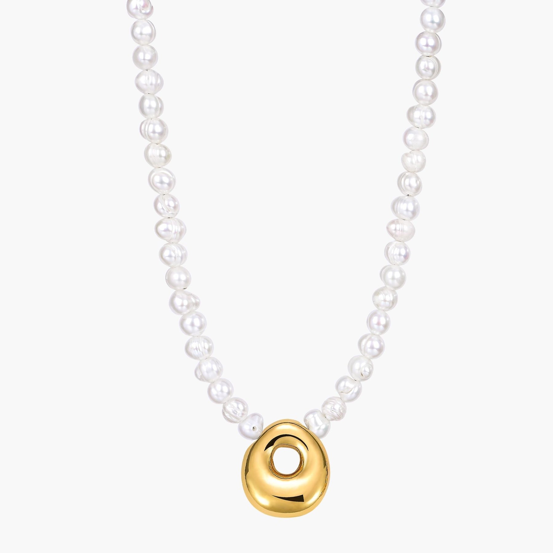 Collana Iniziale Pearl Bubble