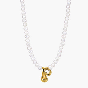 Collana Iniziale Pearl Bubble