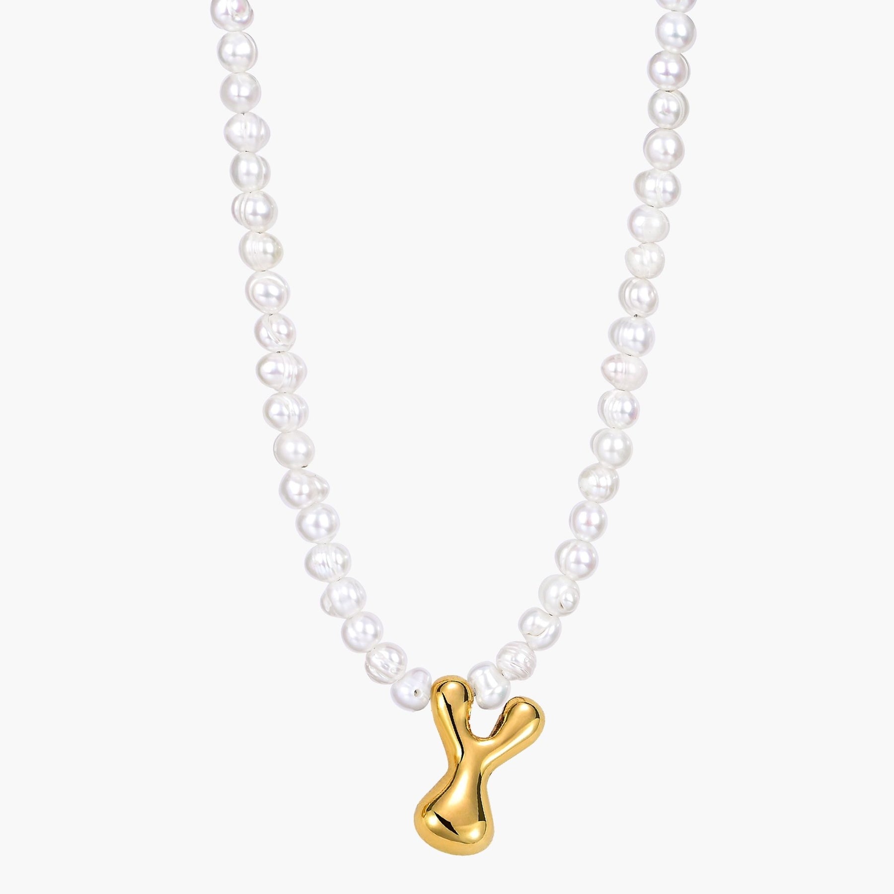 Collana Iniziale Pearl Bubble
