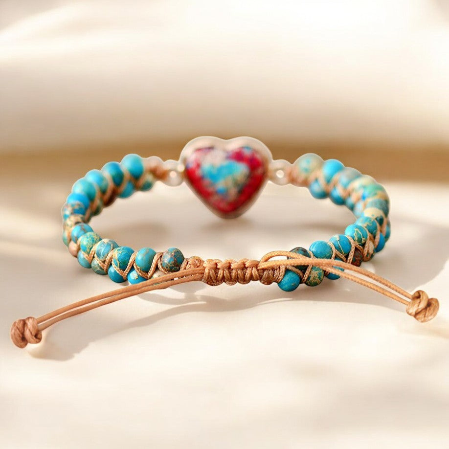 Bracciale dell'amicizia cuore passione