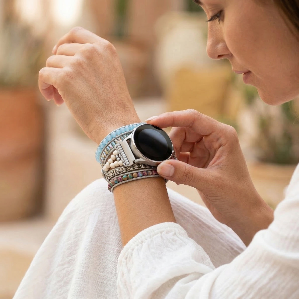 Cinturino per orologio Samsung Galaxy Ocean Jasper Protection