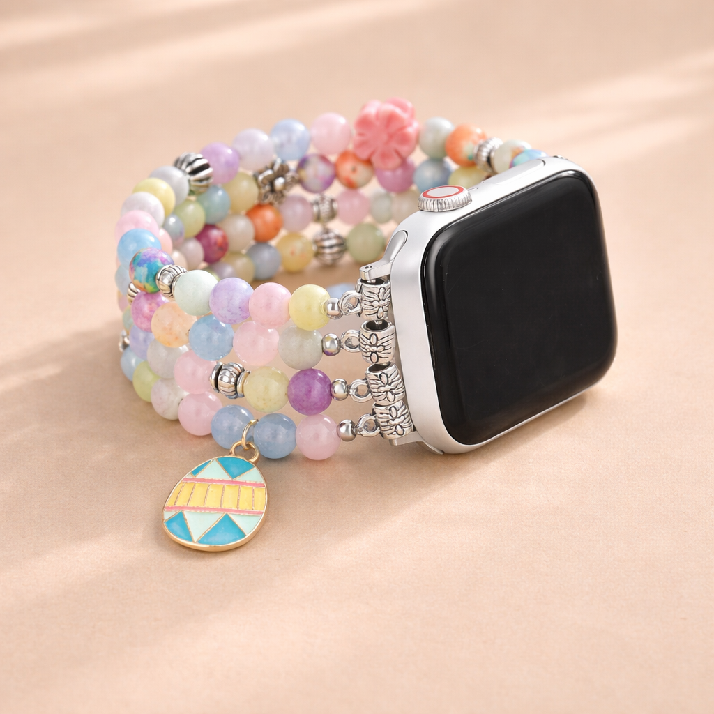 Cinturino Elasticizzato Easter Bloom Harmony per Apple Watch