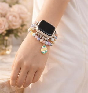 Cinturino Elasticizzato Easter Bloom Harmony per Apple Watch