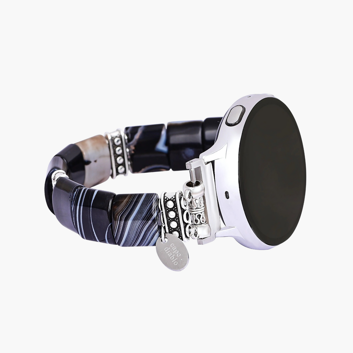 Cinturino Bohemian Noir Stretch per Apple Watch