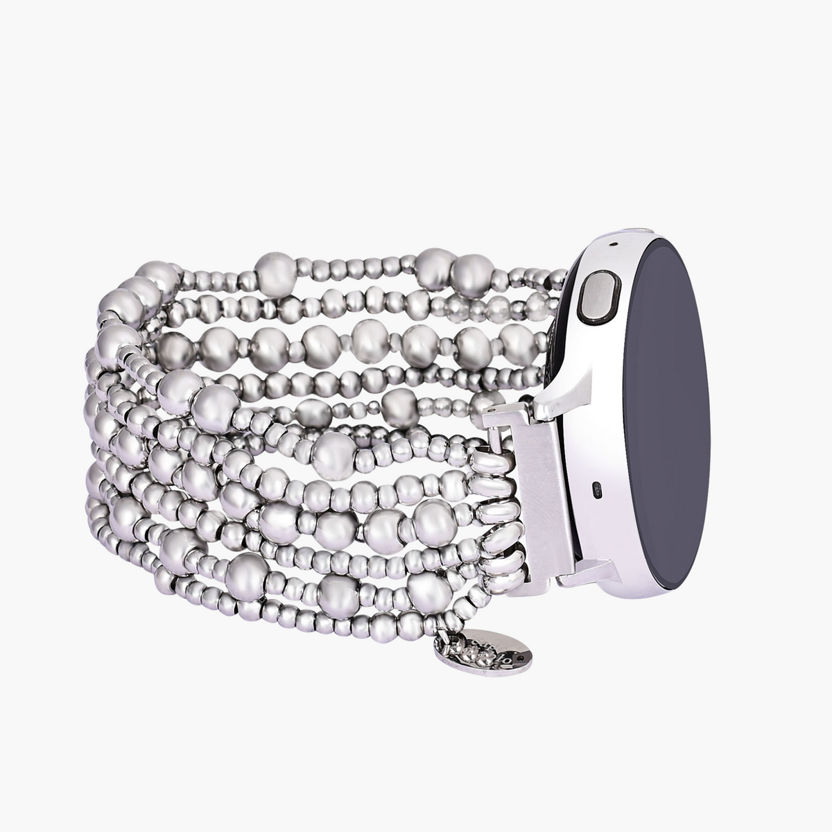 Cinturino Platinum Demure Stretch per Apple Watch