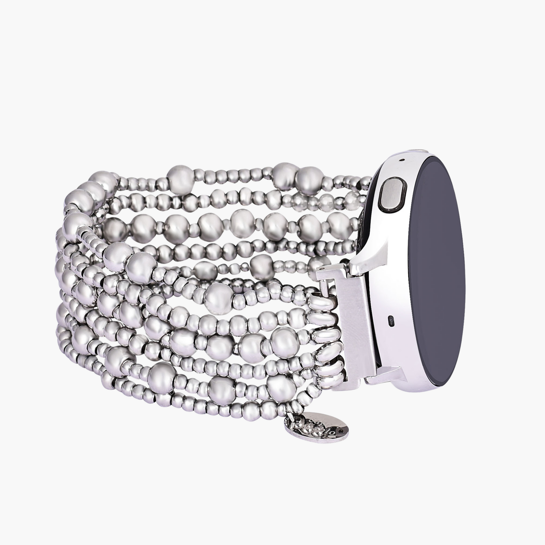 Cinturino Platinum Demure Stretch per Apple Watch