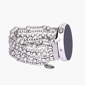 Cinturino Platinum Demure Stretch per Apple Watch