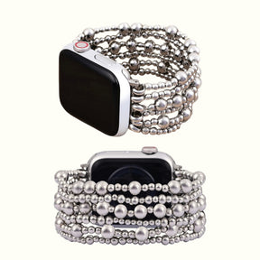 Cinturino Platinum Demure Stretch per Apple Watch