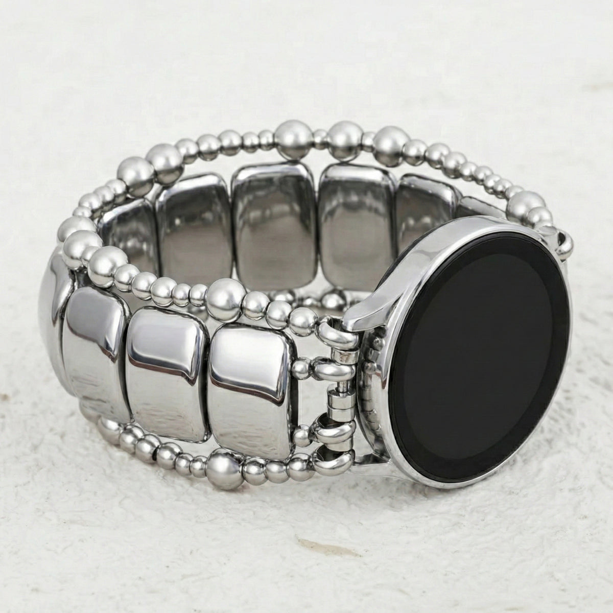 Cinturino Elasticizzato Platinum Noir per Samsung Galaxy Watch