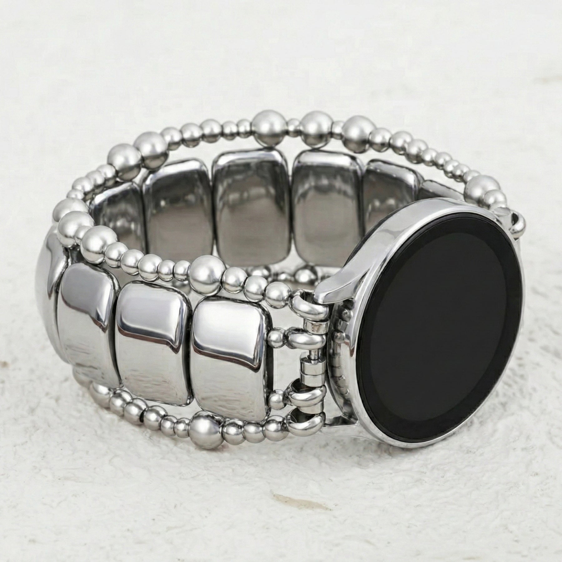 Cinturino Elasticizzato Platinum Noir per Samsung Galaxy Watch