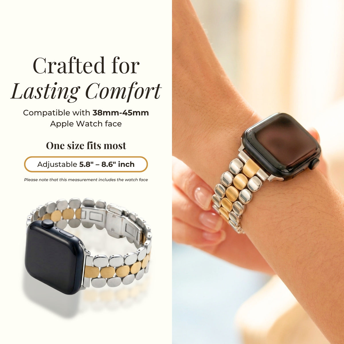 Cinturino Prestige Duo Luxury per Apple Watch