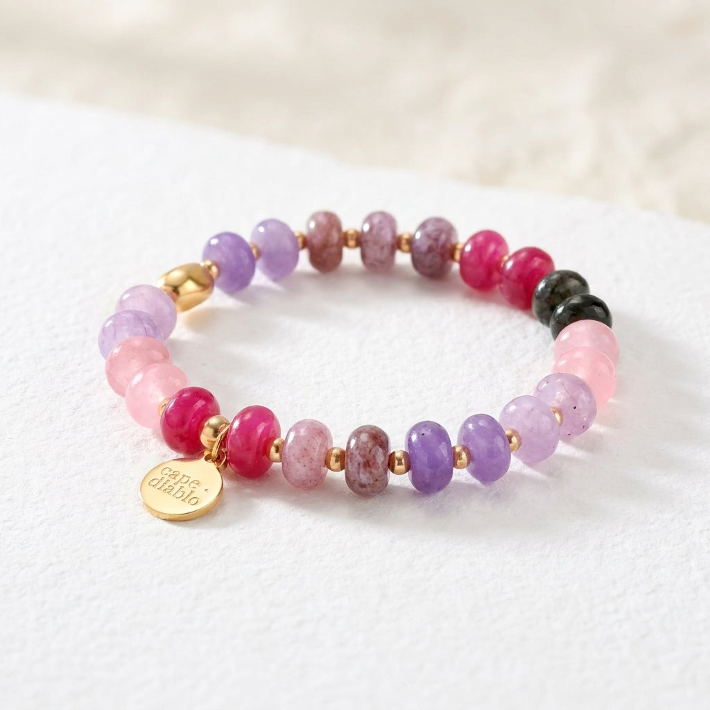 Bracciale Berry Jade Bloom