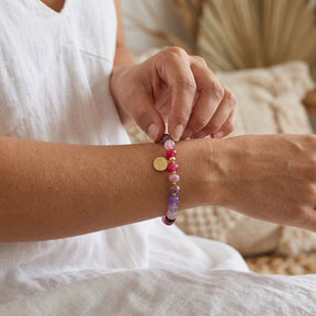 Bracciale Berry Jade Bloom