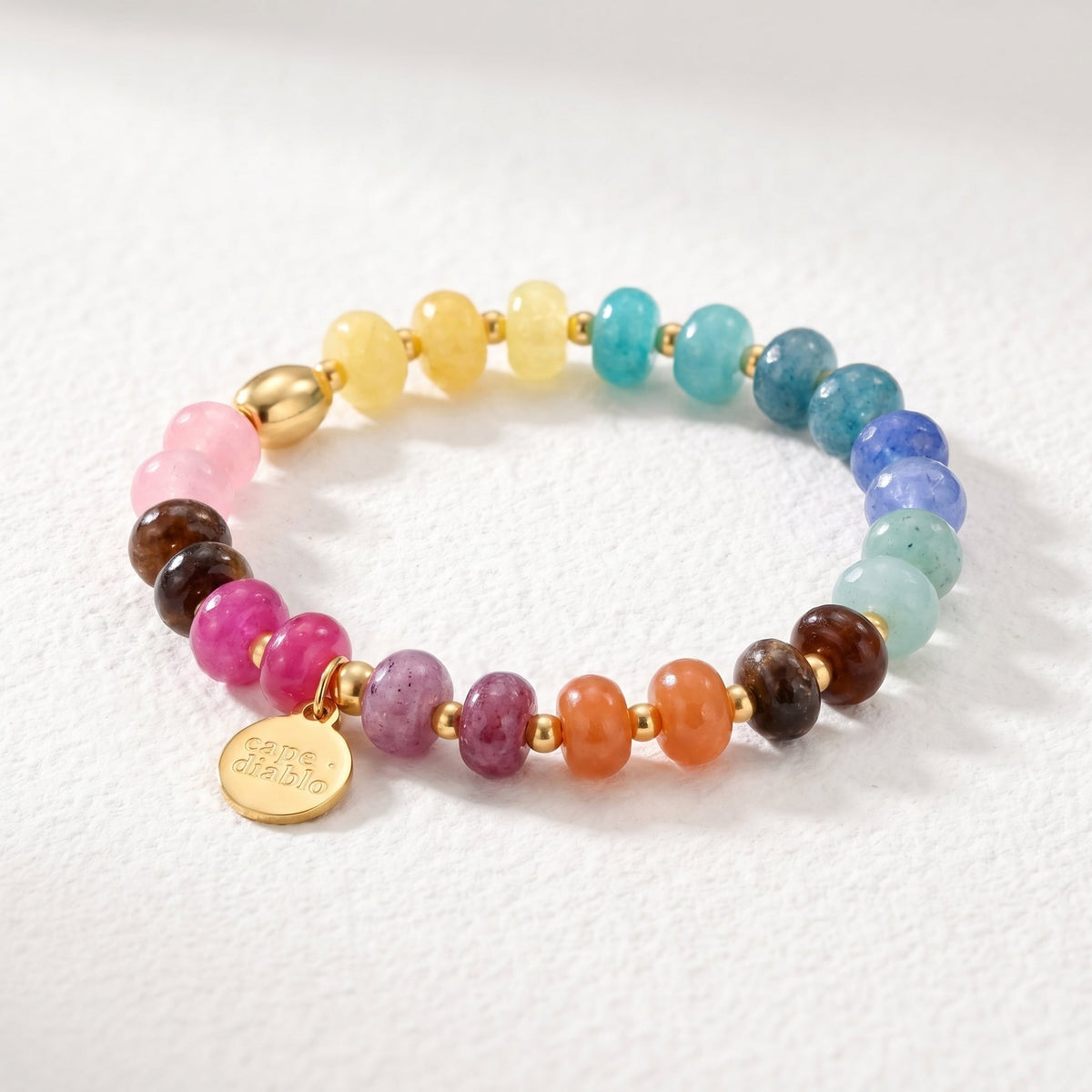 Bracciale Luminoso Giada Celestiale