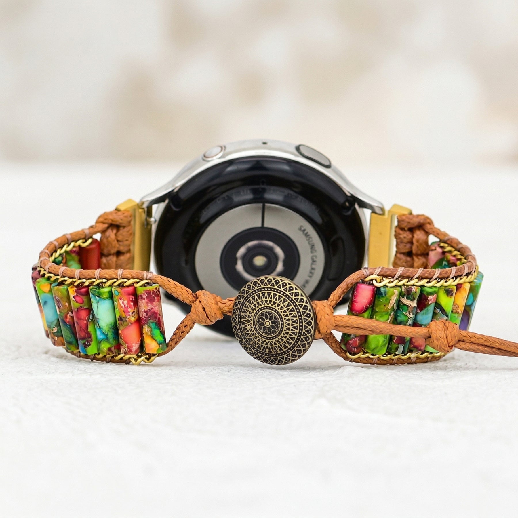 Cinturino per Samsung Galaxy Watch in Diaspro della Foresta Pluviale