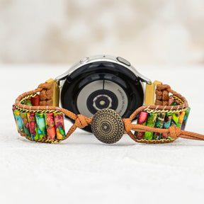 Cinturino per Samsung Galaxy Watch in Diaspro della Foresta Pluviale
