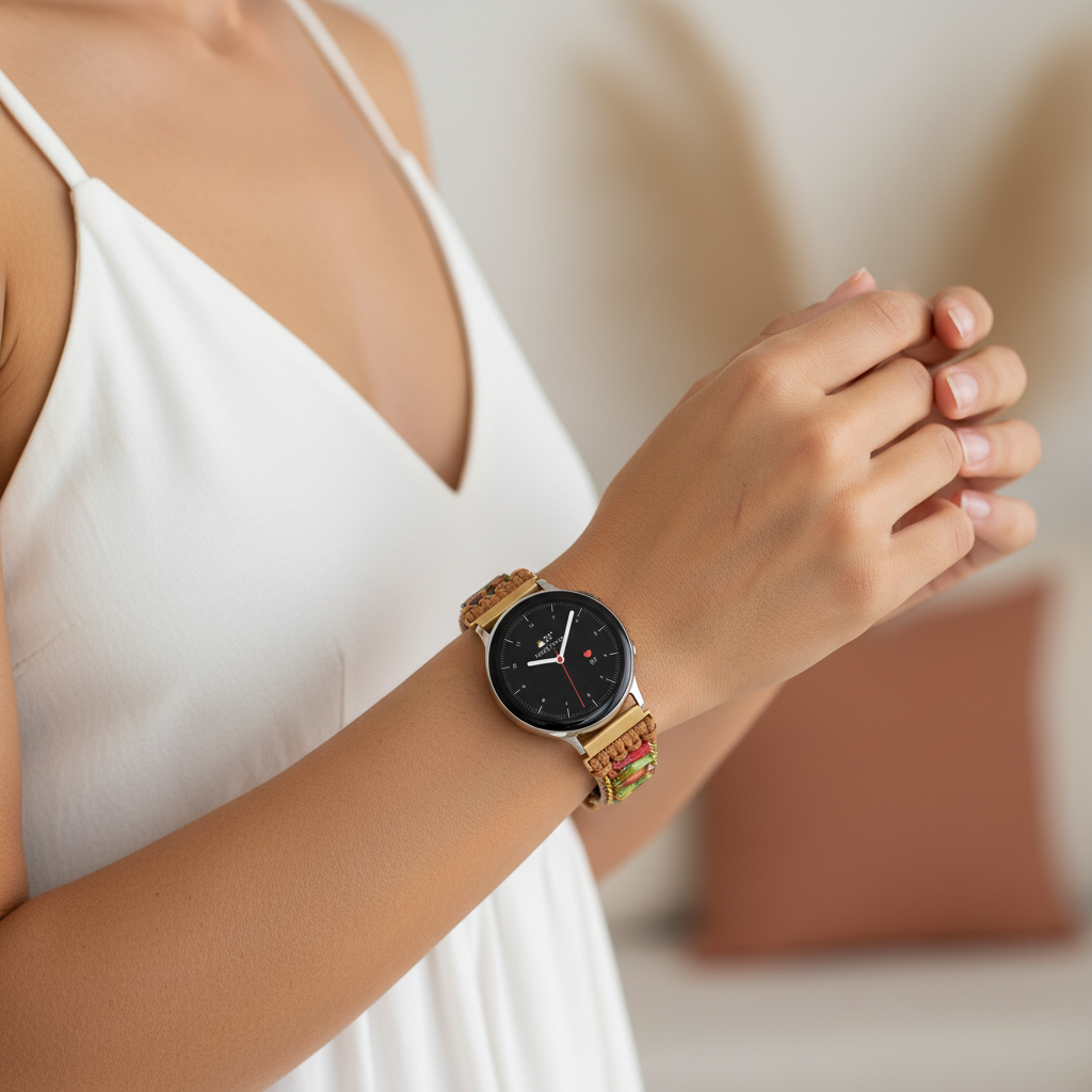 Cinturino per Samsung Galaxy Watch in Diaspro della Foresta Pluviale