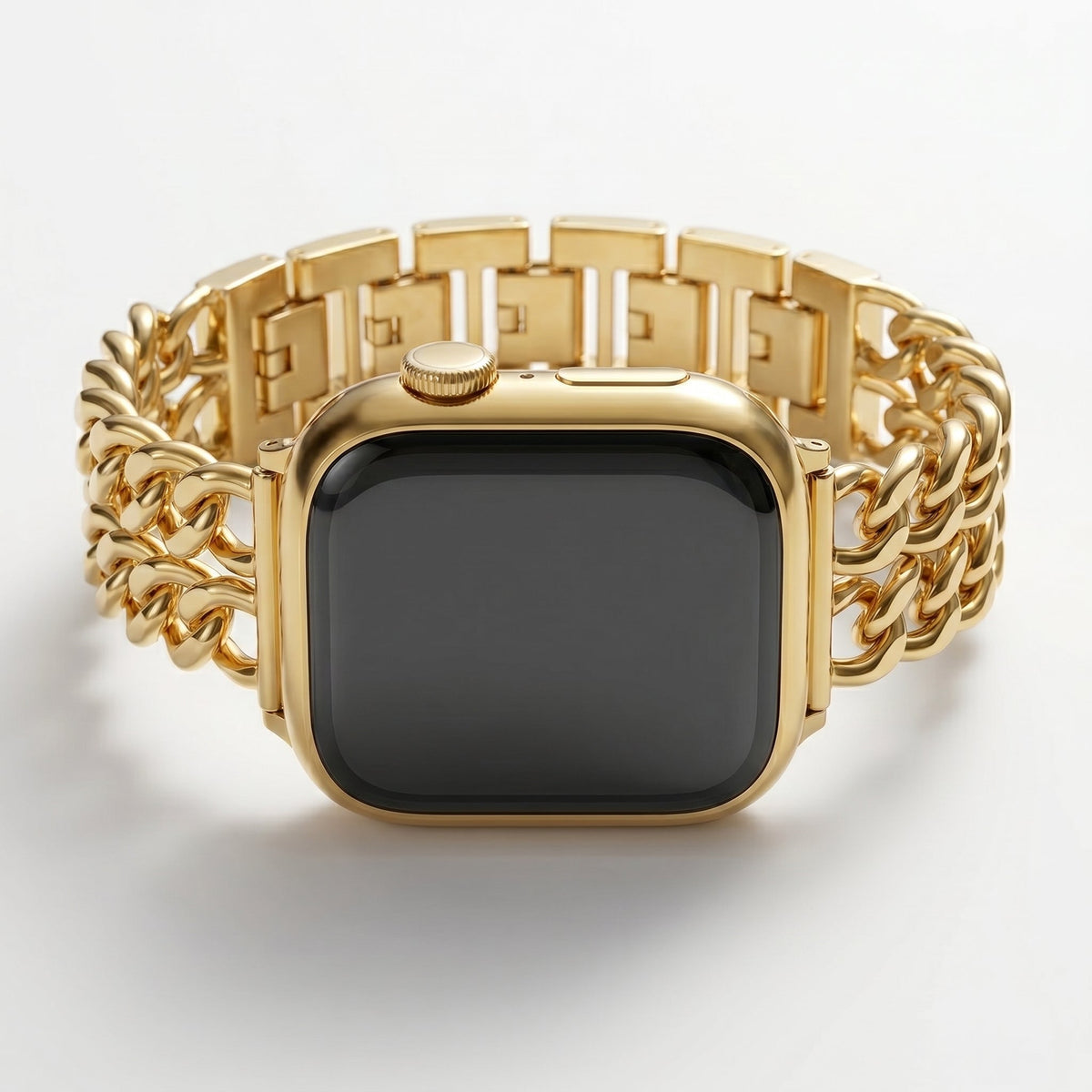 Cinturino di lusso Gold Curve per Apple Watch