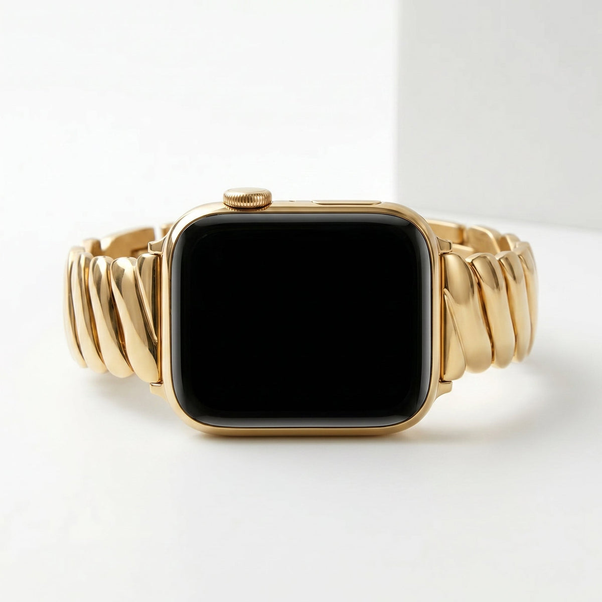 Cinturino di Lusso Golden Glamour per Apple Watch