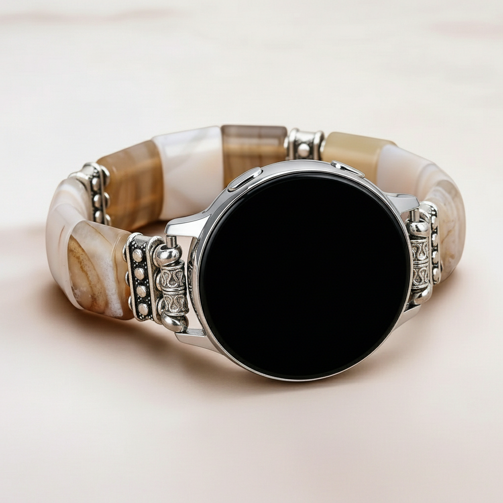 Cinturino elasticizzato Sacred Sands Agate per Samsung Galaxy Watch