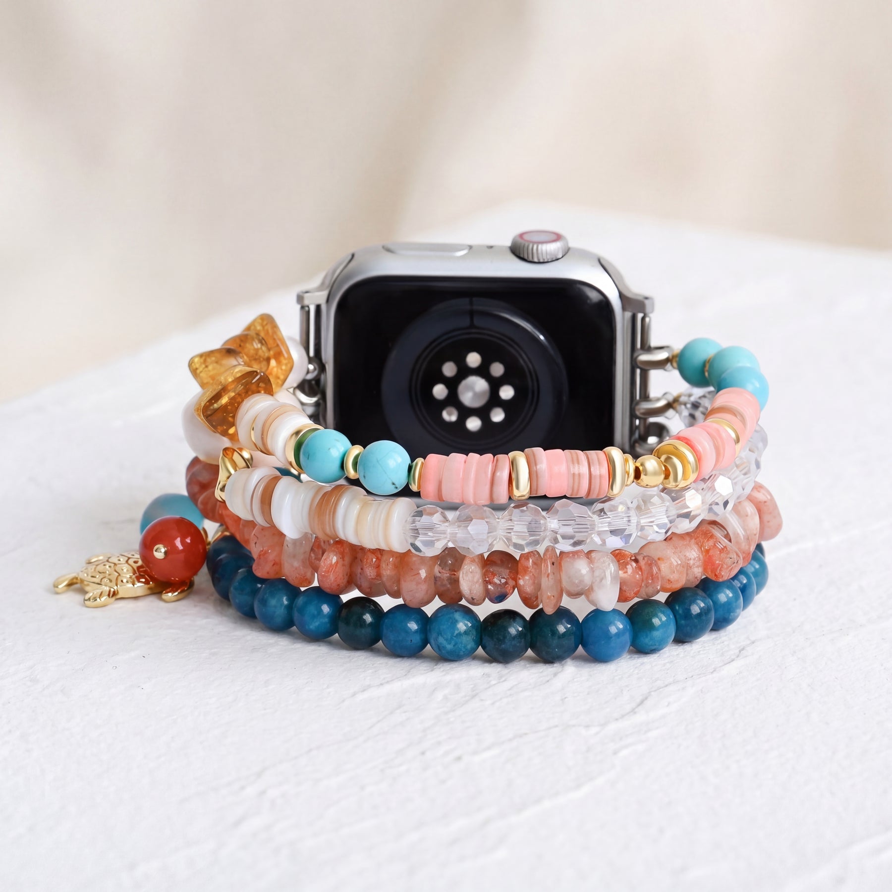 Cinturino Apple Watch Tropical Tide Stretch
