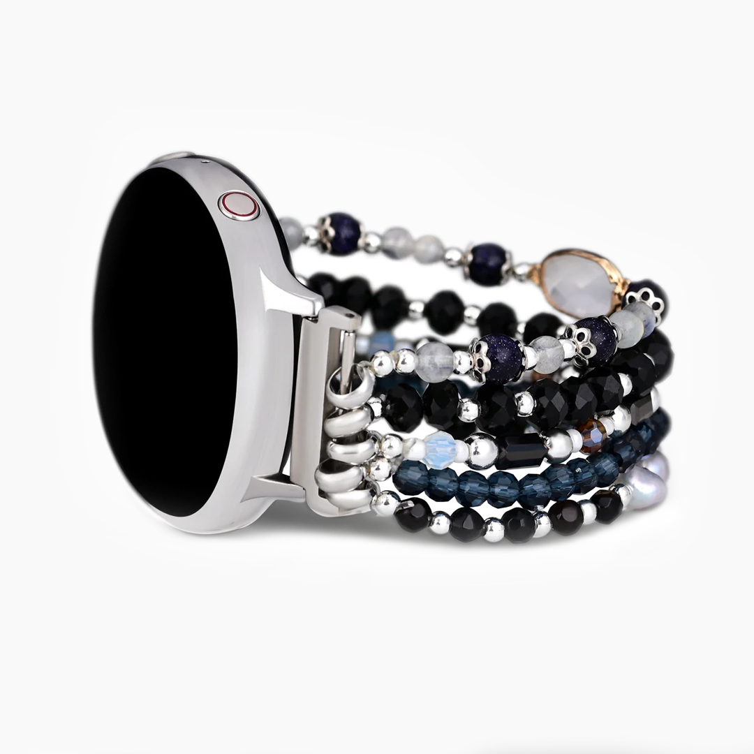 Cinturino per orologio Samsung Galaxy Stretch Ethereal Frost