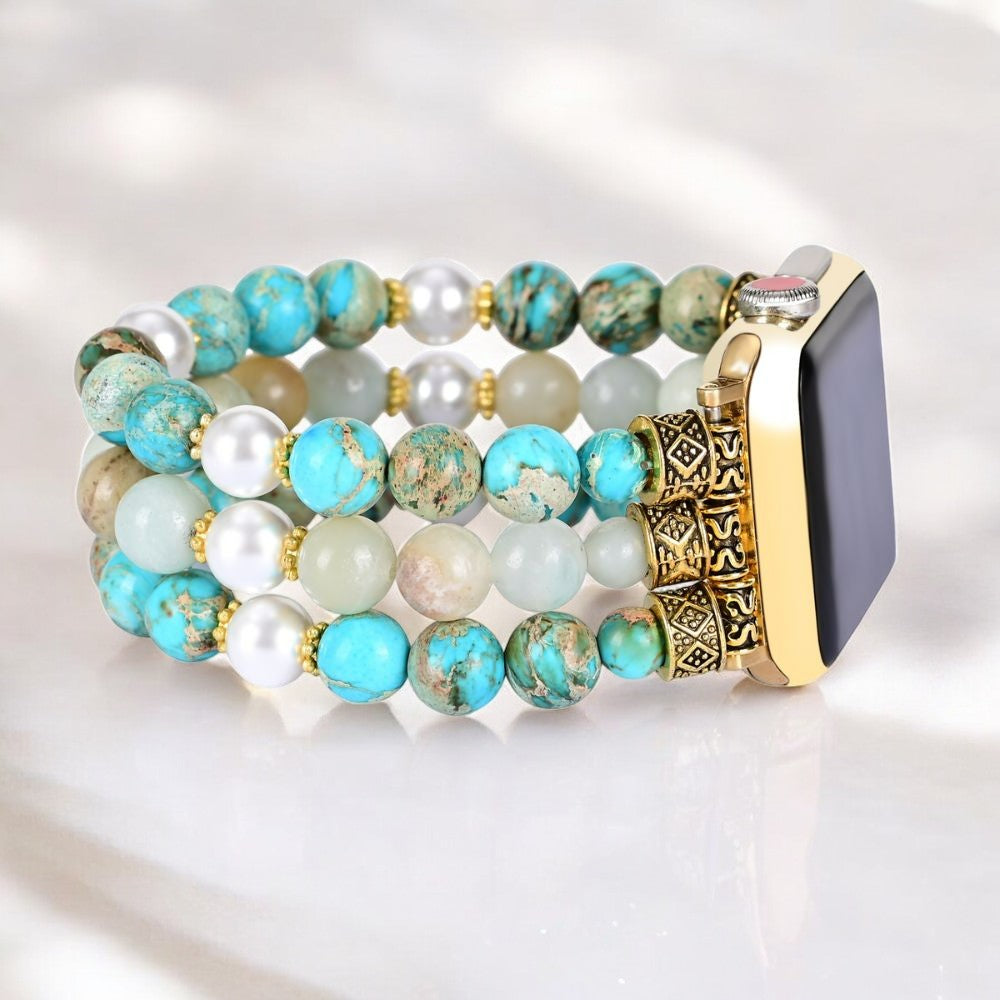Cinturino elastico per orologio Ocean Breeze Jasper