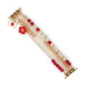 Cinturino Apple Watch Japan Sakura Bloom Stretch