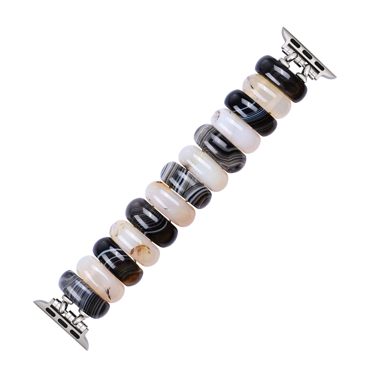 Cinturino elasticizzato Obsidian Frost Agate per Apple Watch