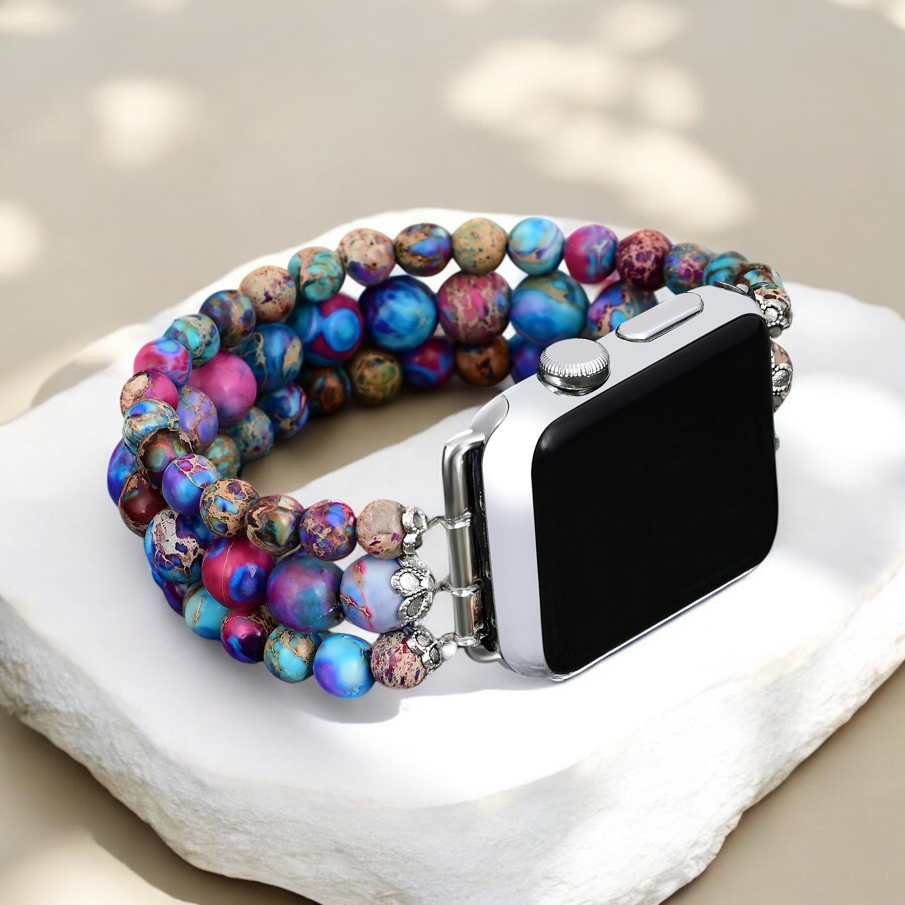 Cinturino elastico per orologio Wisteria Wonder Jasper