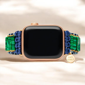 Cinturino per Orologio in Malachite Arcana