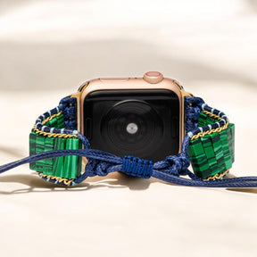 Cinturino per Orologio in Malachite Arcana