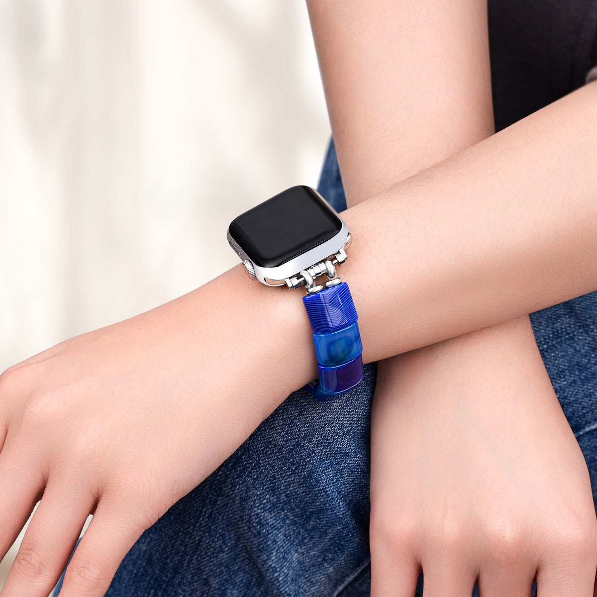 Cinturino Oceanic Bliss Stretch Apple Watch