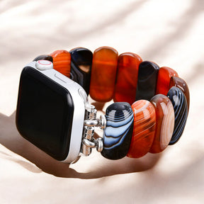 Cinturino per Apple Watch elasticizzato Jade Glimmer