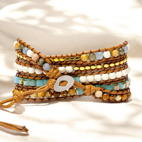 Cinturino Apple Watch in Giada Terra Blu