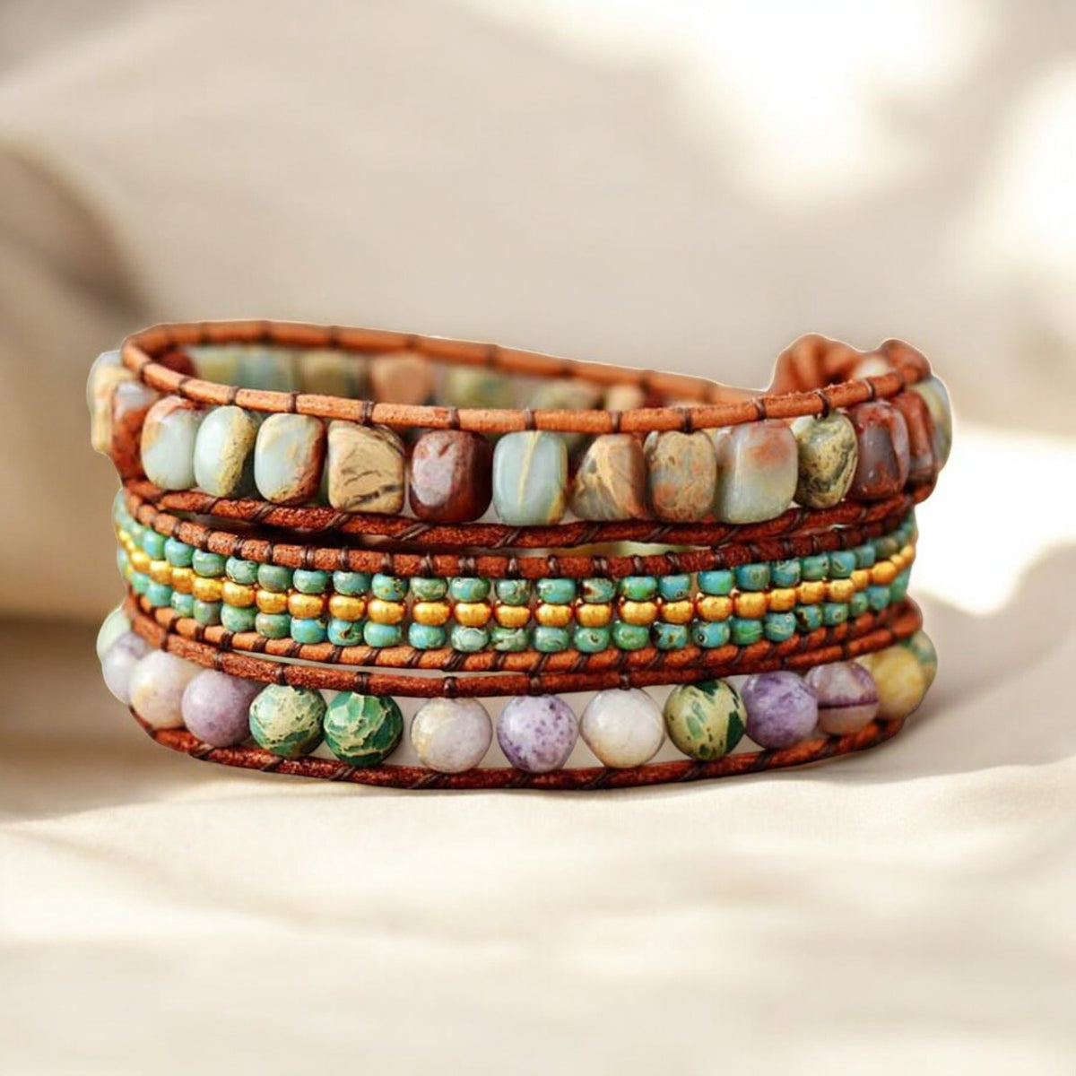 Bracciale avvolgente principessa boema