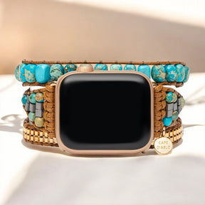 Bellissimo cinturino Apple Watch turchese