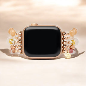 Cinturino elasticizzato Burgundy Rose per Apple Watch