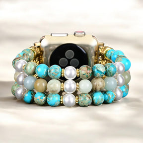 Cinturino elastico per orologio Ocean Breeze Jasper