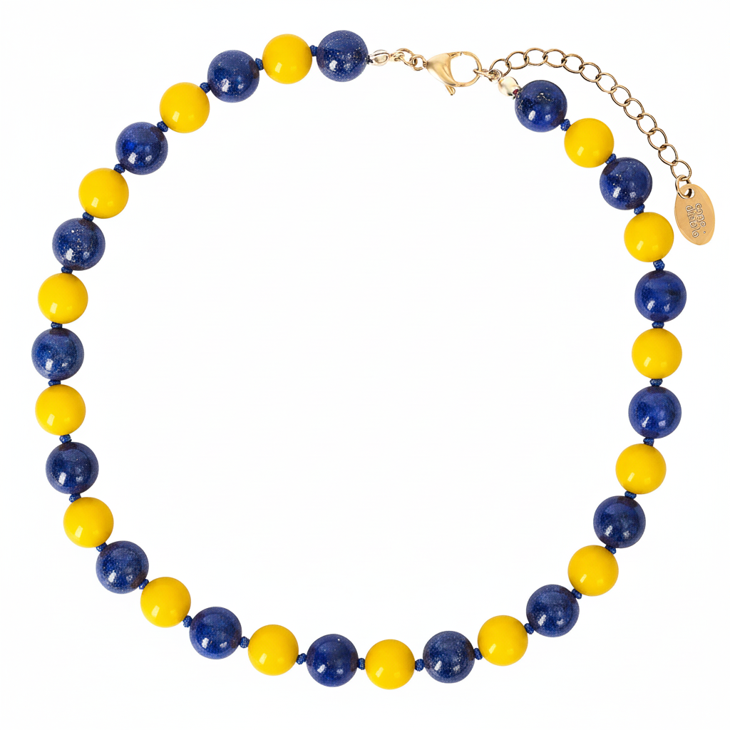 Collana con pietra da 10mm Gameday